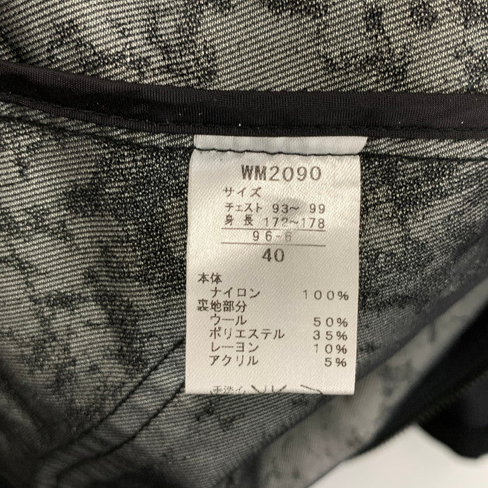【中古品】【メンズ】 wilson ウィルソン ナイロンジャケット トップス アウター ブランド 古着 145-250817-gm-15-fuz サイズ：40 カラー：ブラック 万代Net店