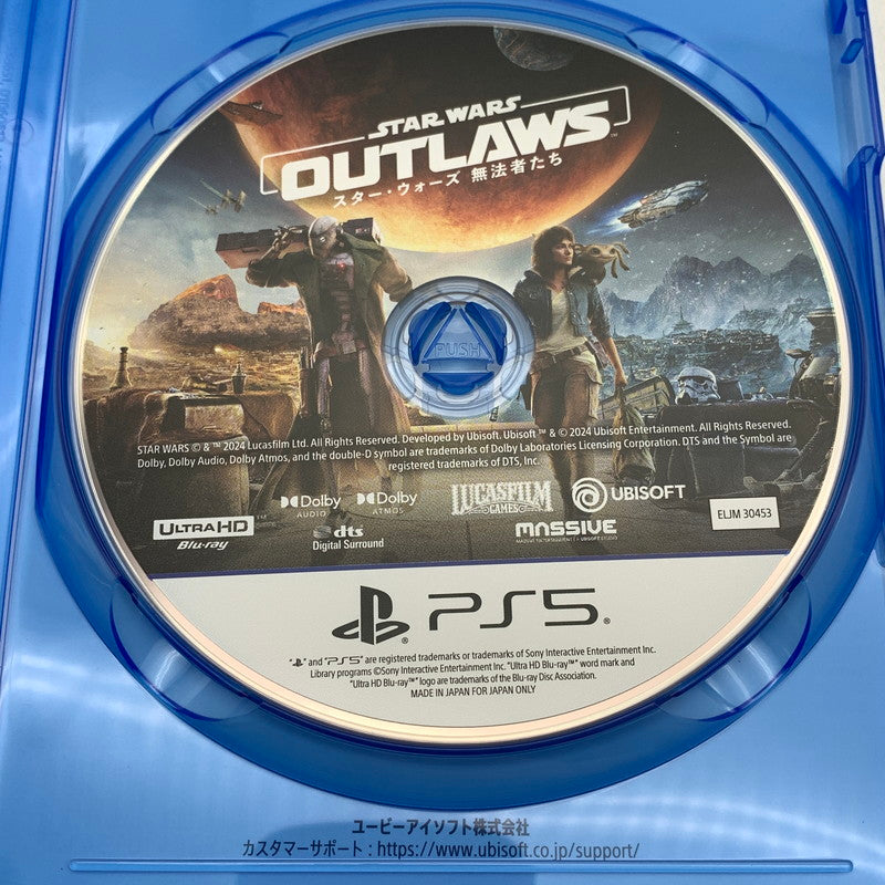 【中古美品】 スター・ウォーズ 無法者たち スタンダードエディション -PS5ソフト [CERO区分_C/ 15歳以上対象] 026-260602-ky-06-fuz 万代Net店
