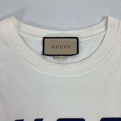 【中古品】【メンズ】 GUCCI 616036-XJDV9 MIRROR PRINT SS TEE グッチ 141-250524-st-06-fuz サイズ：M カラー：ホワイト 万代Net店