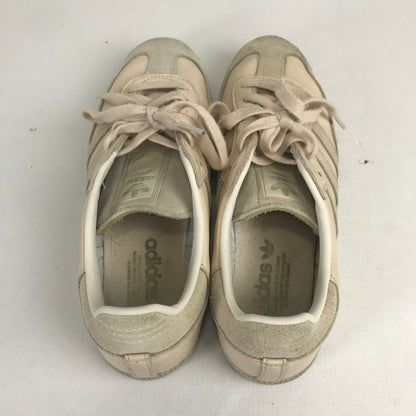【中古品】【メンズ】 ADIDAS アディダス FZ5603 SAMBA LINEN サンバ リネン スニーカー 靴 161-260508-mh-25-fuzh サイズ：26cm カラー：ベージュ 万代Net店