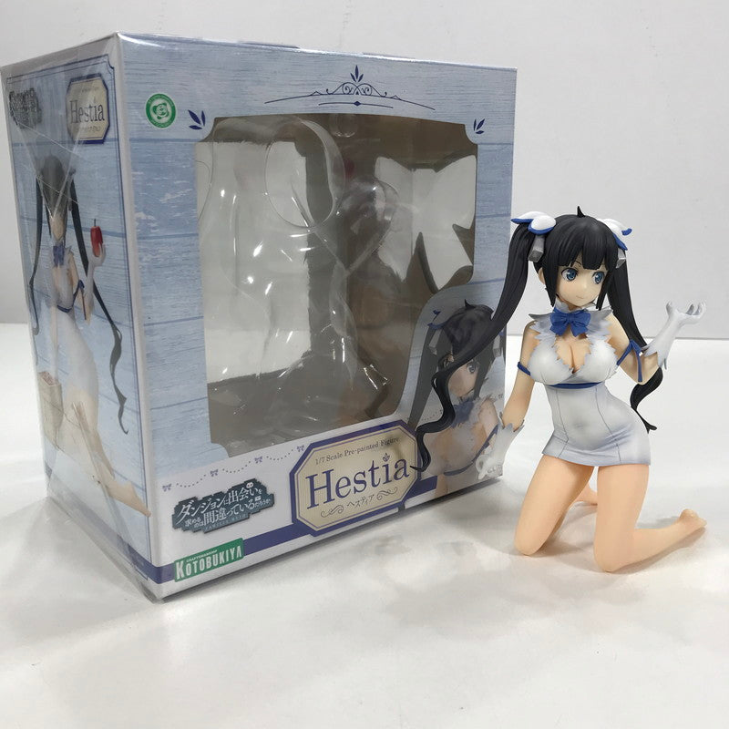 【中古品】 完備品 コトブキヤ ダンジョンに出会いを求めるのは間違っているだろうか ヘスティア フィギュア 汚れあり 053-260320-io-43-fuzh 万代Net店