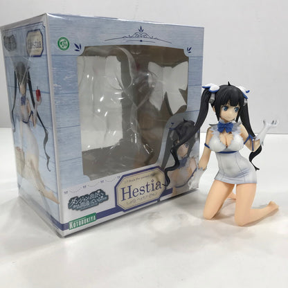 【中古品】 完備品 コトブキヤ ダンジョンに出会いを求めるのは間違っているだろうか ヘスティア フィギュア 汚れあり 053-260320-io-43-fuzh 万代Net店