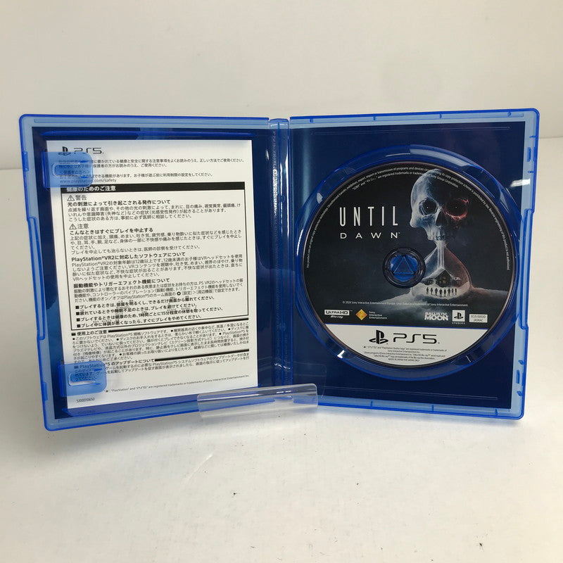 【中古美品】 Until Dawn アンティルドーン 惨劇の山荘 PS5 プレステ5 ゲームソフト [CERO区分_Z / 18歳以上対象] 026-260611-io-34-fuz 万代Net店