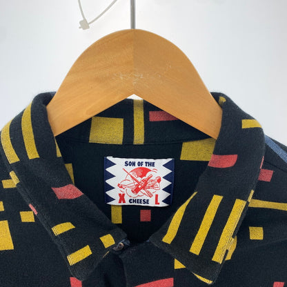 【中古品】【メンズ】 SON OF THE CHEESE SC1920-SH06 CAPONE SHIRTS サノバチーズ 142-250826-st-05-fuz サイズ：XL カラー：ブラック 万代Net店
