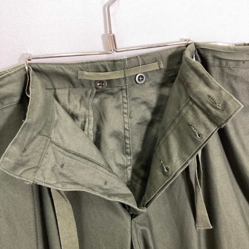 【中古品】【メンズ】 USED MILITARY CARGO PANTS M-88 ミリタリー カーゴ パンツ ボトムス 古着 156-250821-mh-10-fuz サイズ：48 カラー：カーキ 万代Net店