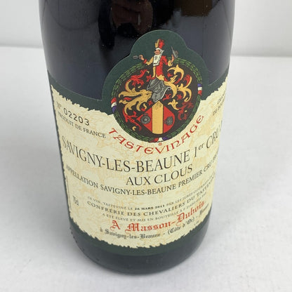 【中古美品】 サヴィニ・レ・ボーヌ Savigny les Beaune aux clous 1er cru 2009 赤 750ml ワイン 古酒 214-251130-nm-15-fuz 万代Net店
