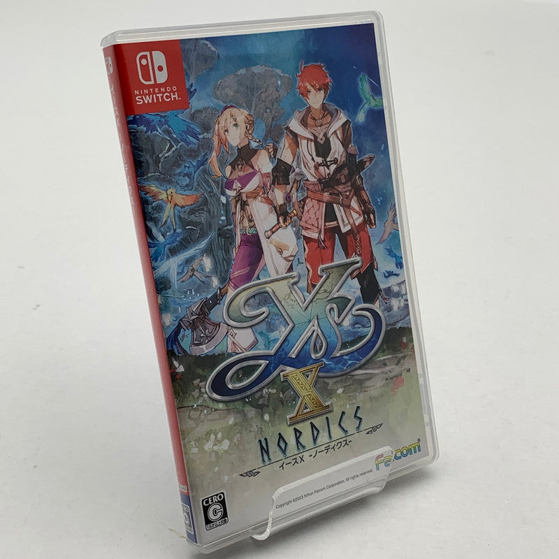 【中古美品】 イースⅩ -NORDICS- - Switchソフト [CERO区分_C/ 15歳以上対象] 029-260602-ky-30-fuz 万代Net店