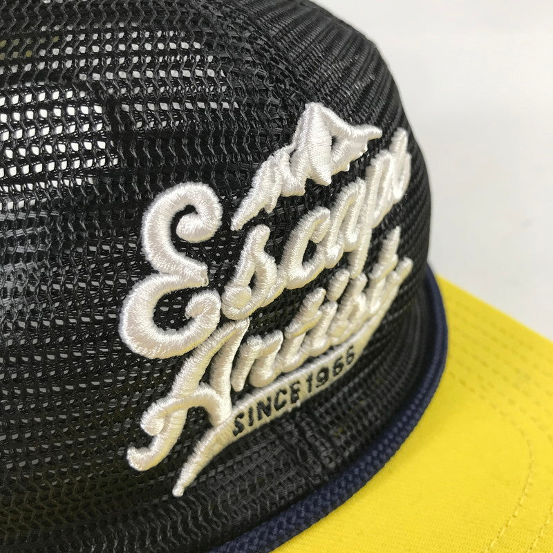 【中古品】【メンズ/レディース】 THE NORTH FACE ノースフェイス メッシュキャップ 帽子 つば付き帽子 ぼうし イエロー フリーサイズ 185-260428-io-31-fuzh 万代Net店