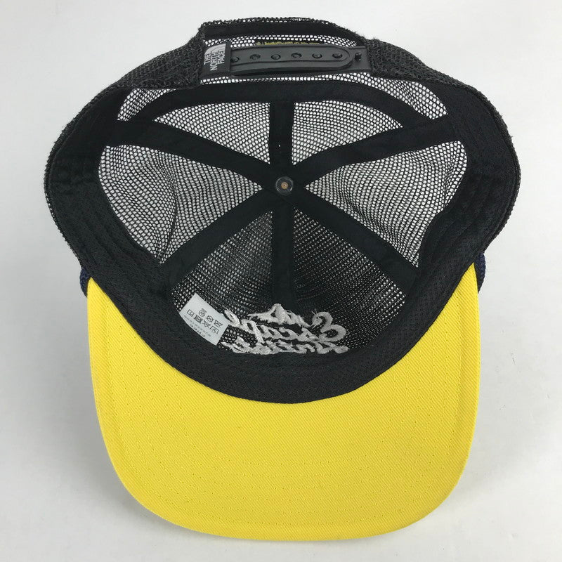 【中古品】【メンズ/レディース】 THE NORTH FACE ノースフェイス メッシュキャップ 帽子 つば付き帽子 ぼうし イエロー フリーサイズ 185-260428-io-31-fuzh 万代Net店