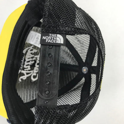 【中古品】【メンズ/レディース】 THE NORTH FACE ノースフェイス メッシュキャップ 帽子 つば付き帽子 ぼうし イエロー フリーサイズ 185-260428-io-31-fuzh 万代Net店