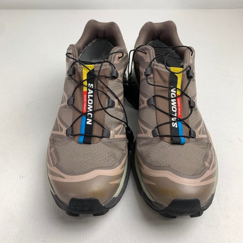 【中古品】【メンズ】 SALOMON 477326-31 XT-6 GTX スニーカー 靴 サロモン 162-250531-st-11-fuz サイズ：27.5cm カラー：ブラウン 万代Net店