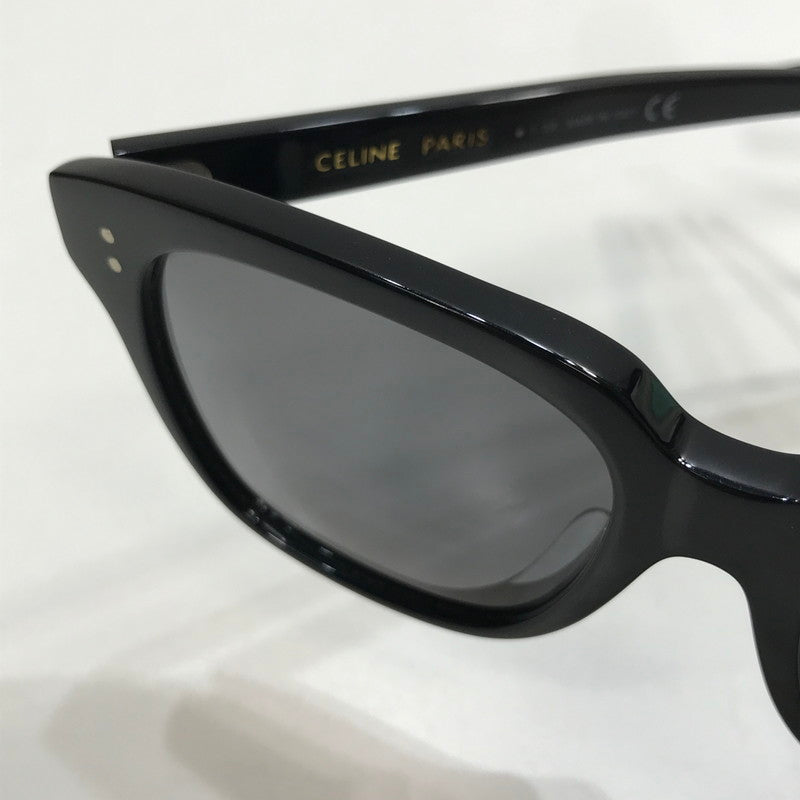 【中古品】【メンズ/レディース】 CELINE セリーヌ CL40061F 53-16 サイド ロゴ サングラス メガネ 183-250603-mh-03-fuz カラー：ブラック 万代Net店