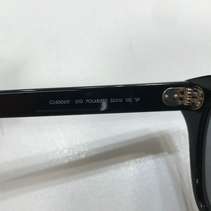 【中古品】【メンズ/レディース】 CELINE セリーヌ CL40061F 53-16 サイド ロゴ サングラス メガネ 183-250603-mh-03-fuz カラー：ブラック 万代Net店