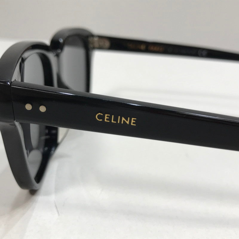 【中古品】【メンズ/レディース】 CELINE セリーヌ CL40061F 53-16 サイド ロゴ サングラス メガネ 183-250603-mh-03-fuz カラー：ブラック 万代Net店