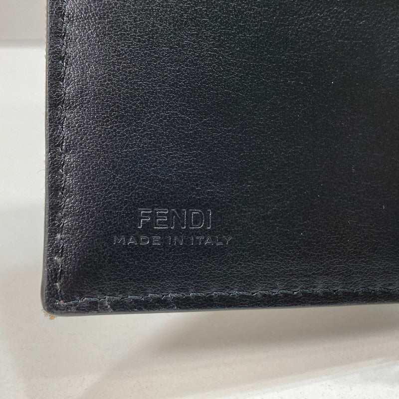 【中古品】【メンズ/レディース】 FENDI フェンディ 7M0355 ズッカ柄 FF柄 長財布 財布 ロングウォレット 181-250604-mh-05-fuz カラー：ブラウン 万代Net店