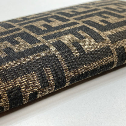 【中古品】【メンズ/レディース】 FENDI フェンディ 7M0355 ズッカ柄 FF柄 長財布 財布 ロングウォレット 181-250604-mh-05-fuz カラー：ブラウン 万代Net店