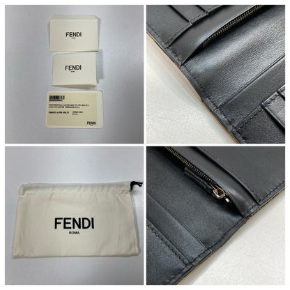 【中古品】【メンズ/レディース】 FENDI フェンディ 7M0355 ズッカ柄 FF柄 長財布 財布 ロングウォレット 181-250604-mh-05-fuz カラー：ブラウン 万代Net店