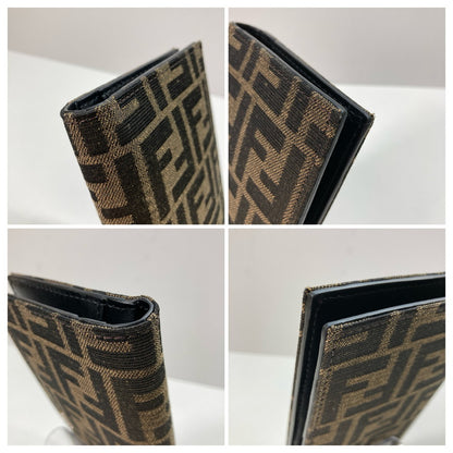 【中古品】【メンズ/レディース】 FENDI フェンディ 7M0355 ズッカ柄 FF柄 長財布 財布 ロングウォレット 181-250604-mh-05-fuz カラー：ブラウン 万代Net店