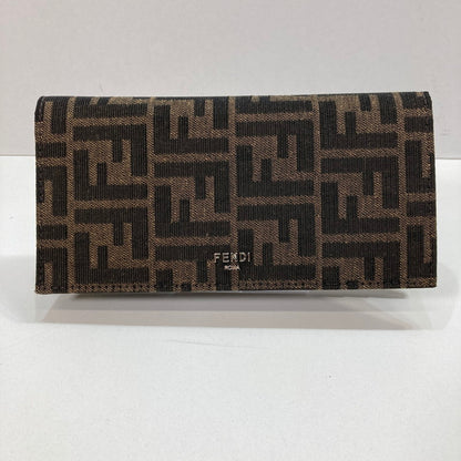 【中古品】【メンズ/レディース】 FENDI フェンディ 7M0355 ズッカ柄 FF柄 長財布 財布 ロングウォレット 181-250604-mh-05-fuz カラー：ブラウン 万代Net店