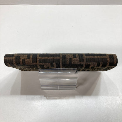 【中古品】【メンズ/レディース】 FENDI フェンディ 7M0355 ズッカ柄 FF柄 長財布 財布 ロングウォレット 181-250604-mh-05-fuz カラー：ブラウン 万代Net店