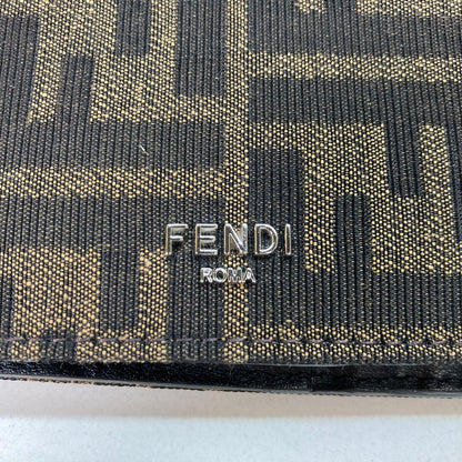 【中古品】【メンズ/レディース】 FENDI フェンディ 7M0355 ズッカ柄 FF柄 長財布 財布 ロングウォレット 181-250604-mh-05-fuz カラー：ブラウン 万代Net店