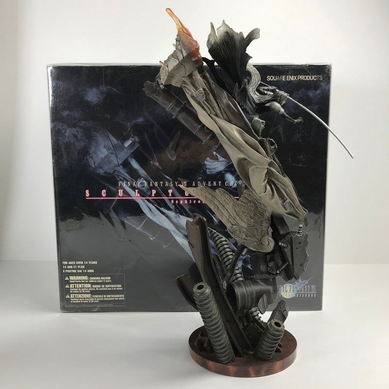 【中古品】 開封品 完備品 FINAL FANTASY VII ADVENT CHILDREN SCULPTURE ARTS セフィロス ポリストーンスタチュー フィギュア 052-260618-mh-10-fuzh 万代Net店