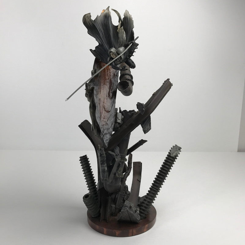 【中古品】 開封品 完備品 FINAL FANTASY VII ADVENT CHILDREN SCULPTURE ARTS セフィロス ポリストーンスタチュー フィギュア 052-260618-mh-10-fuzh 万代Net店