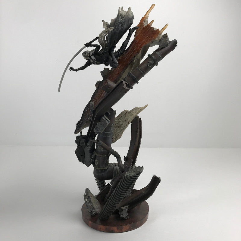 【中古品】 開封品 完備品 FINAL FANTASY VII ADVENT CHILDREN SCULPTURE ARTS セフィロス ポリストーンスタチュー フィギュア 052-260618-mh-10-fuzh 万代Net店