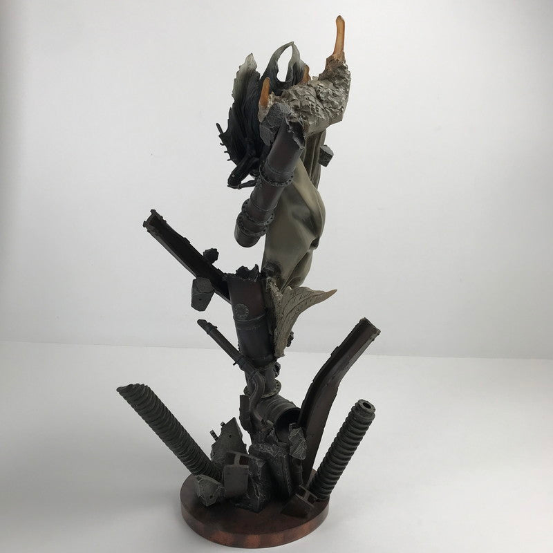 【中古品】 開封品 完備品 FINAL FANTASY VII ADVENT CHILDREN SCULPTURE ARTS セフィロス ポリストーンスタチュー フィギュア 052-260618-mh-10-fuzh 万代Net店