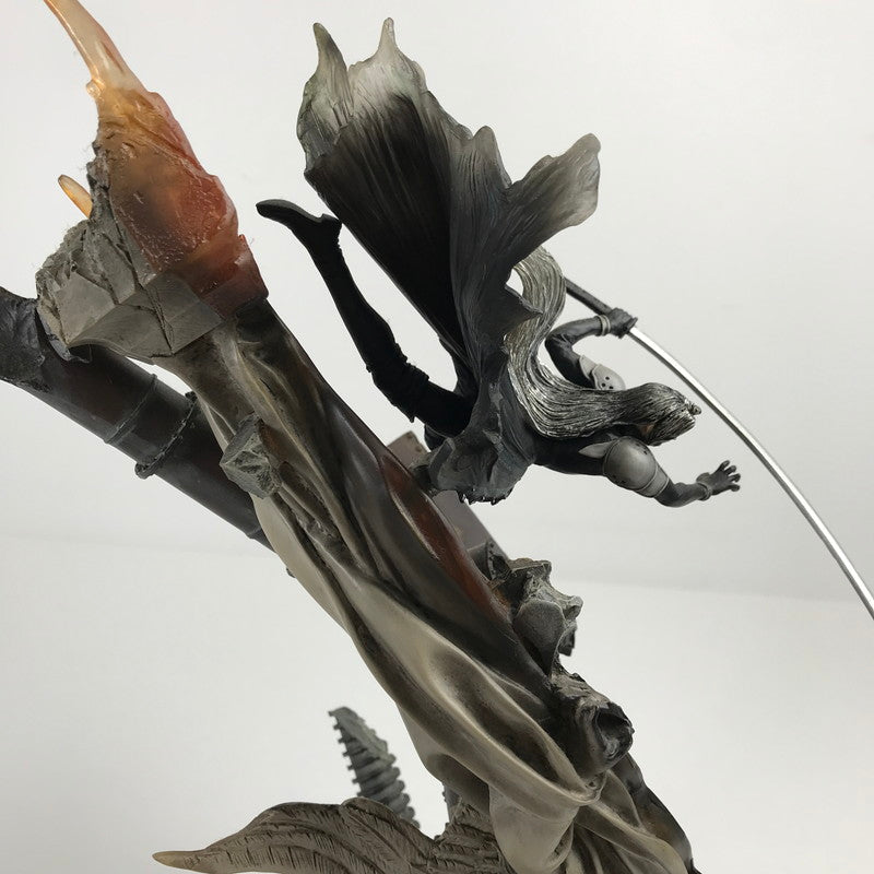【中古品】 開封品 完備品 FINAL FANTASY VII ADVENT CHILDREN SCULPTURE ARTS セフィロス ポリストーンスタチュー フィギュア 052-260618-mh-10-fuzh 万代Net店