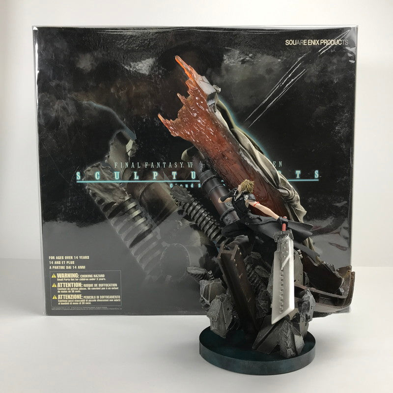 【中古品】 開封品 ファイナルファンタジーVII アドベントチルドレン SCULPTURE ARTS クラウド・ストライフ フィギュア 052-260618-mh-09-fuzh 万代Net店