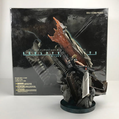 【中古品】 開封品 ファイナルファンタジーVII アドベントチルドレン SCULPTURE ARTS クラウド・ストライフ フィギュア 052-260618-mh-09-fuzh 万代Net店