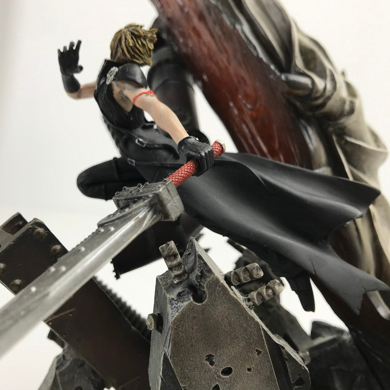 【中古品】 開封品 ファイナルファンタジーVII アドベントチルドレン SCULPTURE ARTS クラウド・ストライフ フィギュア 052-260618-mh-09-fuzh 万代Net店