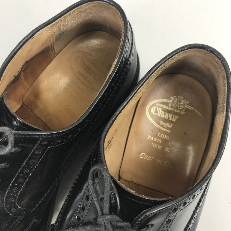 【中古品】【メンズ】 GRAFTON グラフトン ダービーシューズ 靴 メンズ 27cm前後相当 80Fサイズ ウイングチップ メダリオン パンチング 革靴 164-260123-mh-07-fuz 万代Net店