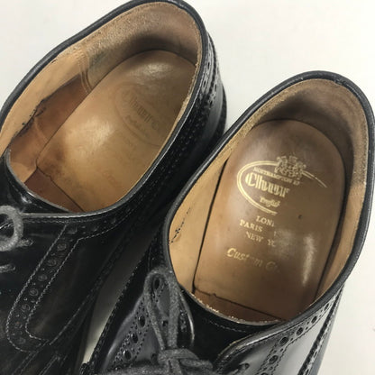 【中古品】【メンズ】 GRAFTON グラフトン ダービーシューズ 靴 メンズ 27cm前後相当 80Fサイズ ウイングチップ メダリオン パンチング 革靴 164-260123-mh-07-fuz 万代Net店