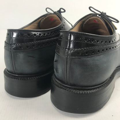 【中古品】【メンズ】 GRAFTON グラフトン ダービーシューズ 靴 メンズ 27cm前後相当 80Fサイズ ウイングチップ メダリオン パンチング 革靴 164-260123-mh-07-fuz 万代Net店