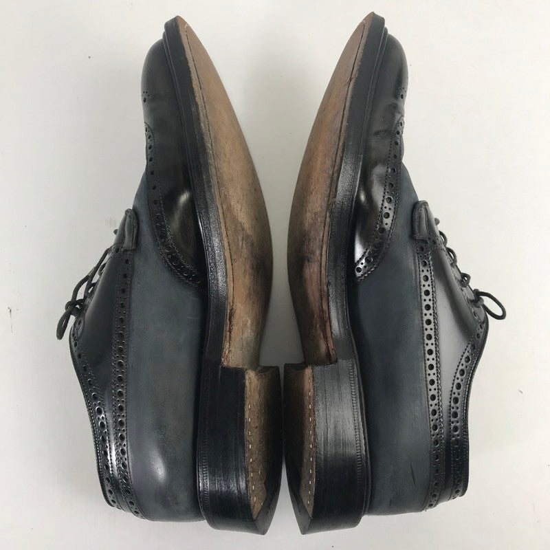 【中古品】【メンズ】 GRAFTON グラフトン ダービーシューズ 靴 メンズ 27cm前後相当 80Fサイズ ウイングチップ メダリオン パンチング 革靴 164-260123-mh-07-fuz 万代Net店