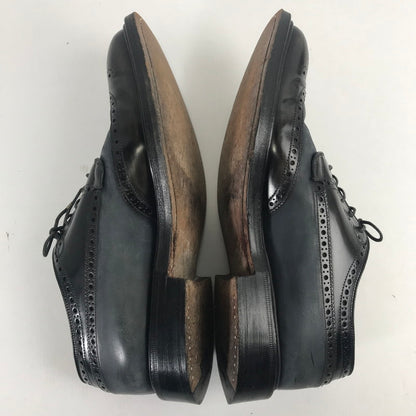 【中古品】【メンズ】 GRAFTON グラフトン ダービーシューズ 靴 メンズ 27cm前後相当 80Fサイズ ウイングチップ メダリオン パンチング 革靴 164-260123-mh-07-fuz 万代Net店