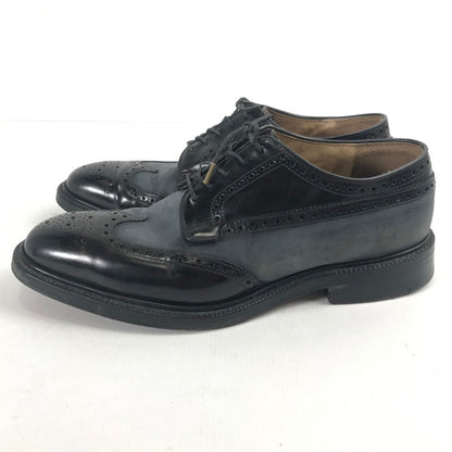 【中古品】【メンズ】 GRAFTON グラフトン ダービーシューズ 靴 メンズ 27cm前後相当 80Fサイズ ウイングチップ メダリオン パンチング 革靴 164-260123-mh-07-fuz 万代Net店