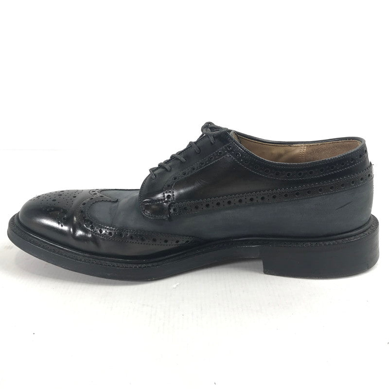 【中古品】【メンズ】 GRAFTON グラフトン ダービーシューズ 靴 メンズ 27cm前後相当 80Fサイズ ウイングチップ メダリオン パンチング 革靴 164-260123-mh-07-fuz 万代Net店