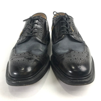 【中古品】【メンズ】 GRAFTON グラフトン ダービーシューズ 靴 メンズ 27cm前後相当 80Fサイズ ウイングチップ メダリオン パンチング 革靴 164-260123-mh-07-fuz 万代Net店