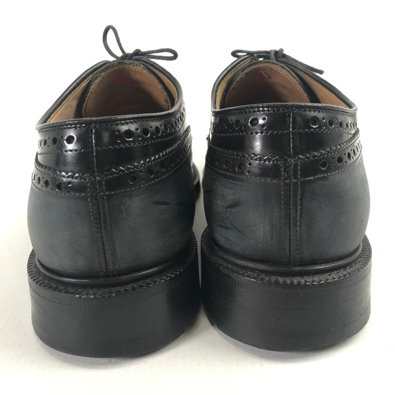 【中古品】【メンズ】 GRAFTON グラフトン ダービーシューズ 靴 メンズ 27cm前後相当 80Fサイズ ウイングチップ メダリオン パンチング 革靴 164-260123-mh-07-fuz 万代Net店