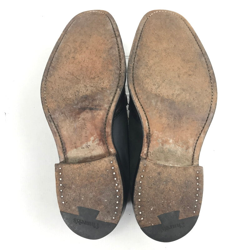 【中古品】【メンズ】 GRAFTON グラフトン ダービーシューズ 靴 メンズ 27cm前後相当 80Fサイズ ウイングチップ メダリオン パンチング 革靴 164-260123-mh-07-fuz 万代Net店