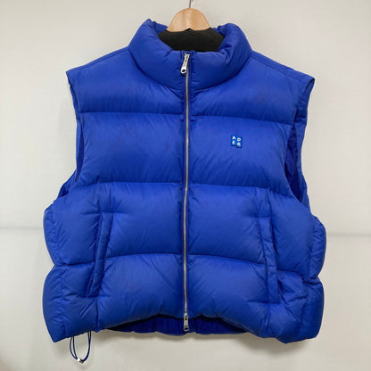 【中古品】【メンズ】 ADERERROR アーダーエラー BM42FYDW0404BL PUFFER DOWN VEST ダウン ベスト アウター コート 古着 141-250604-mh-02-fuz サイズ：L カラー：ブルー 万代Net店