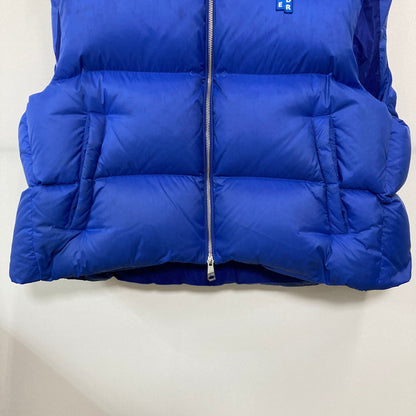 【中古品】【メンズ】 ADERERROR アーダーエラー BM42FYDW0404BL PUFFER DOWN VEST ダウン ベスト アウター コート 古着 141-250604-mh-02-fuz サイズ：L カラー：ブルー 万代Net店