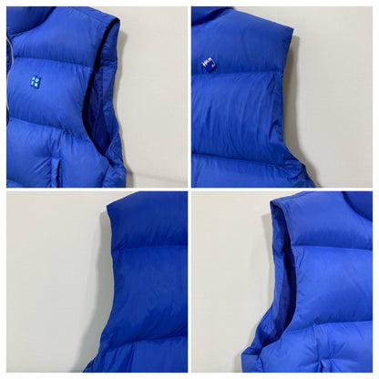 【中古品】【メンズ】 ADERERROR アーダーエラー BM42FYDW0404BL PUFFER DOWN VEST ダウン ベスト アウター コート 古着 141-250604-mh-02-fuz サイズ：L カラー：ブルー 万代Net店