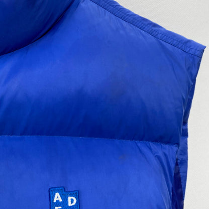 【中古品】【メンズ】 ADERERROR アーダーエラー BM42FYDW0404BL PUFFER DOWN VEST ダウン ベスト アウター コート 古着 141-250604-mh-02-fuz サイズ：L カラー：ブルー 万代Net店