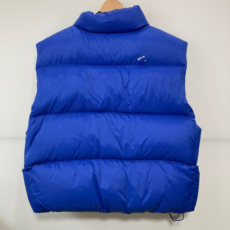 【中古品】【メンズ】 ADERERROR アーダーエラー BM42FYDW0404BL PUFFER DOWN VEST ダウン ベスト アウター コート 古着 141-250604-mh-02-fuz サイズ：L カラー：ブルー 万代Net店