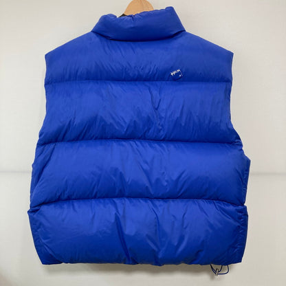 【中古品】【メンズ】 ADERERROR アーダーエラー BM42FYDW0404BL PUFFER DOWN VEST ダウン ベスト アウター コート 古着 141-250604-mh-02-fuz サイズ：L カラー：ブルー 万代Net店