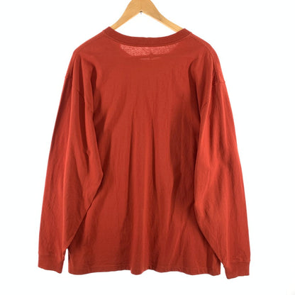【中古品】【メンズ】 CARHARTT 長袖Tシャツ トップス ブランド 古着 カットソー 145-260425-gm-11-fuz サイズ：L カラー：オレンジ 万代Net店